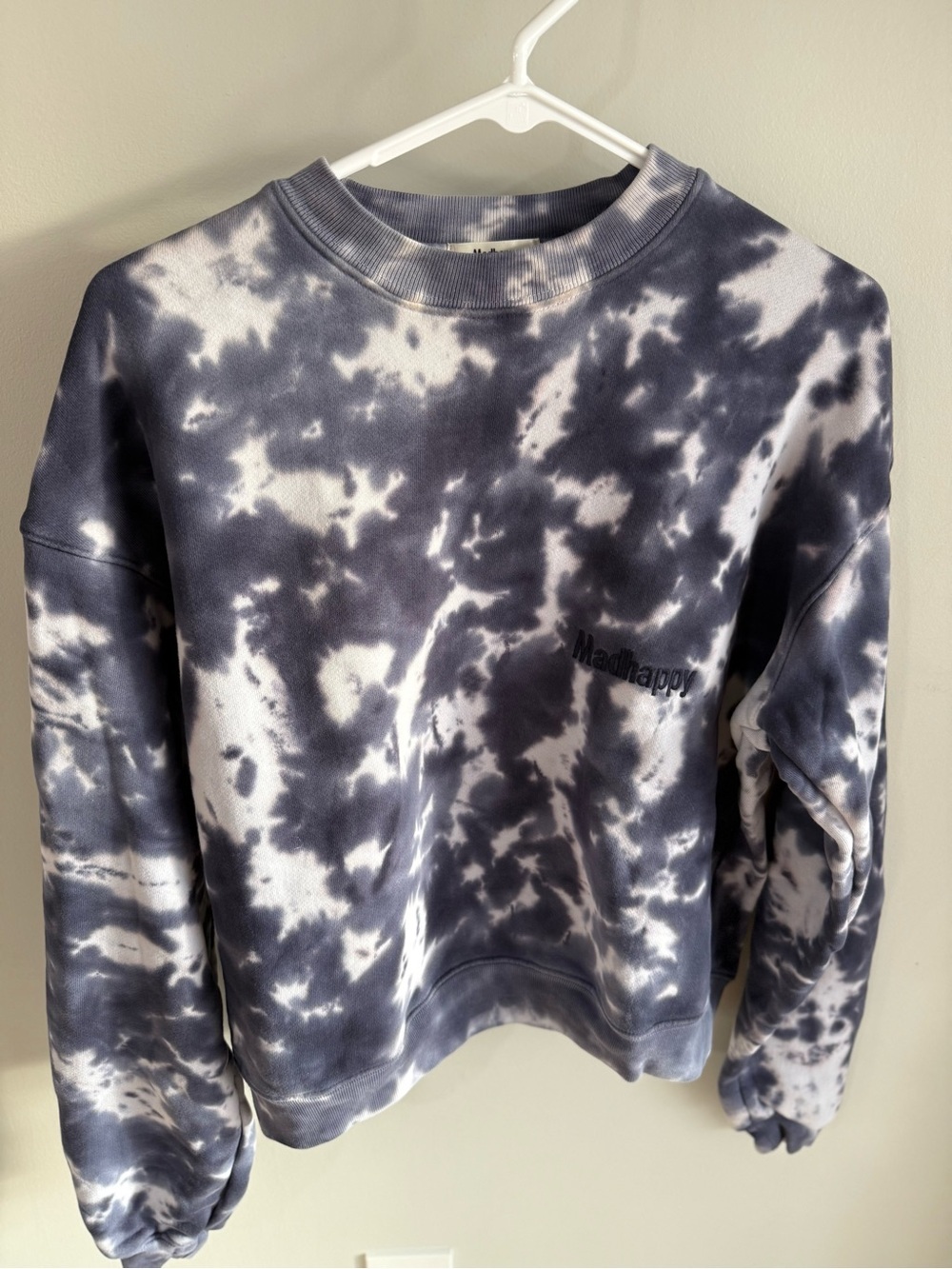 Madhappy Tie-Dye Crew Neck Sweatshirt - Size Extra Small XS
